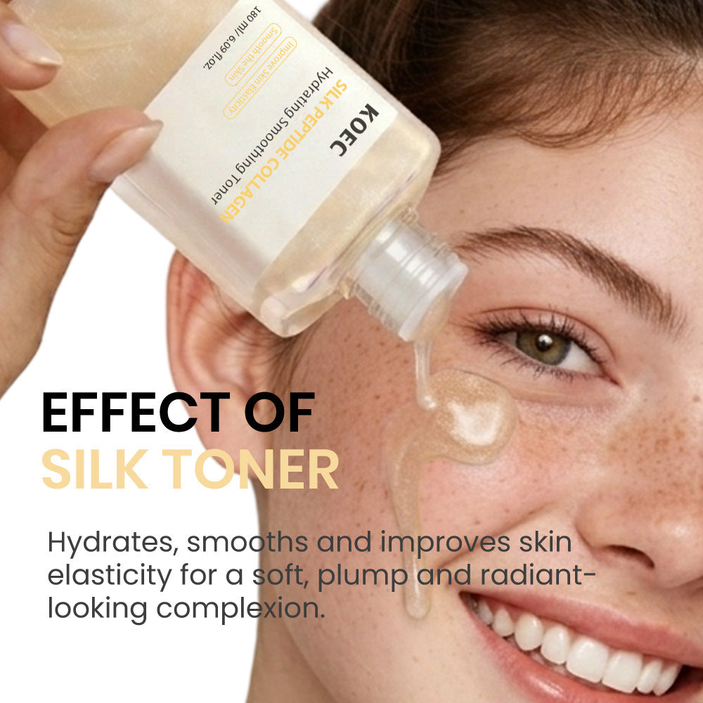 Polypeptide de soie PDRN Collagène toner apaisant
