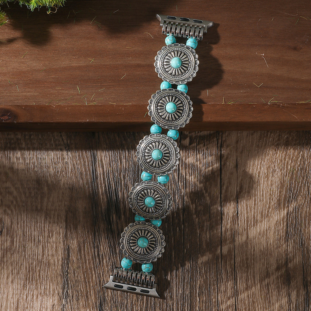 Bracelet de montre en cuir de style bohème