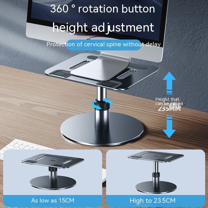 Support de refroidissement pour ordinateur portable pliant mobile
