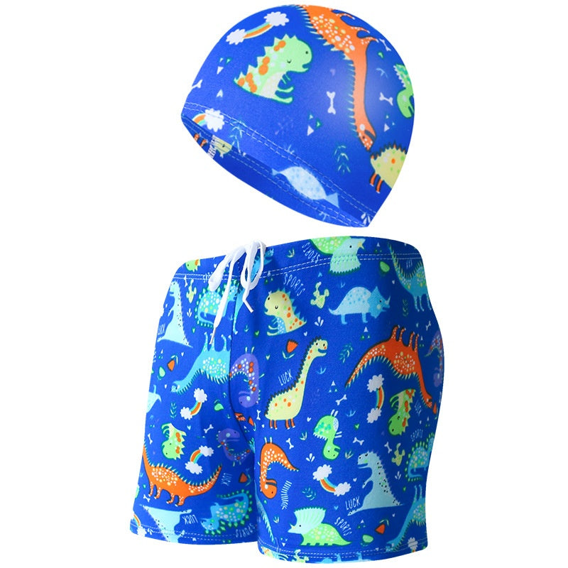 Chalets de natation pour enfants Vacances sur la plage avec cap de natation