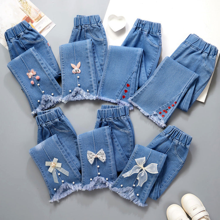 Pantalons à jambes larges pour enfants Conférencier occasionnel