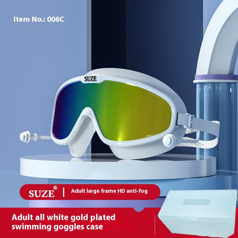 Verres étanches anti-buée Gants de natation électroplaçants
