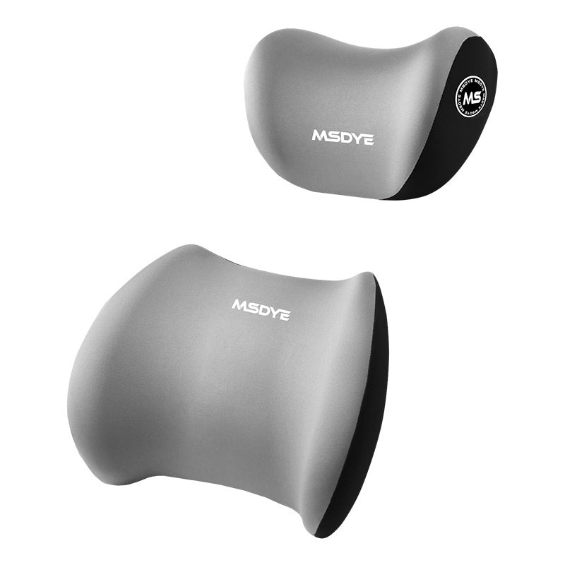 Car Memory Foam Latex Appui-tête Lombaire Oreiller de soutien