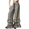 Pantalons à manches longues élastiqués pour femmes