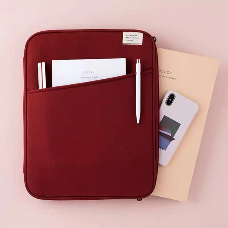 Sac de tablette de couleur simple et créative