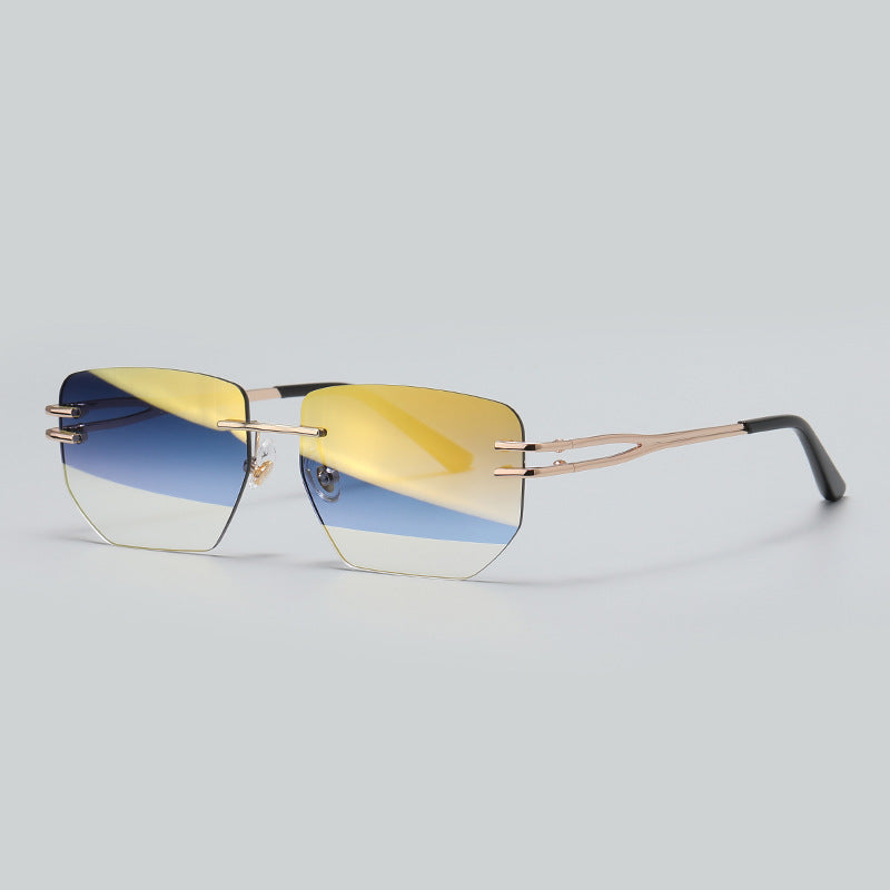 YSM8004 Lunettes de soleil sans cadre Unisexe