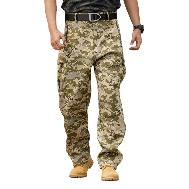 Randonnée en plein air Fleece-Lined chaud Casual Multi-Functional Waterproof Et à l'usure