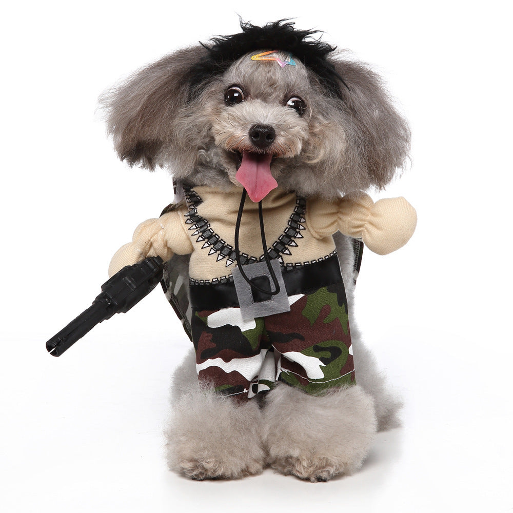 Costume de chien Best-seller pour Noël et Halloweenpirate policier ou transformer St