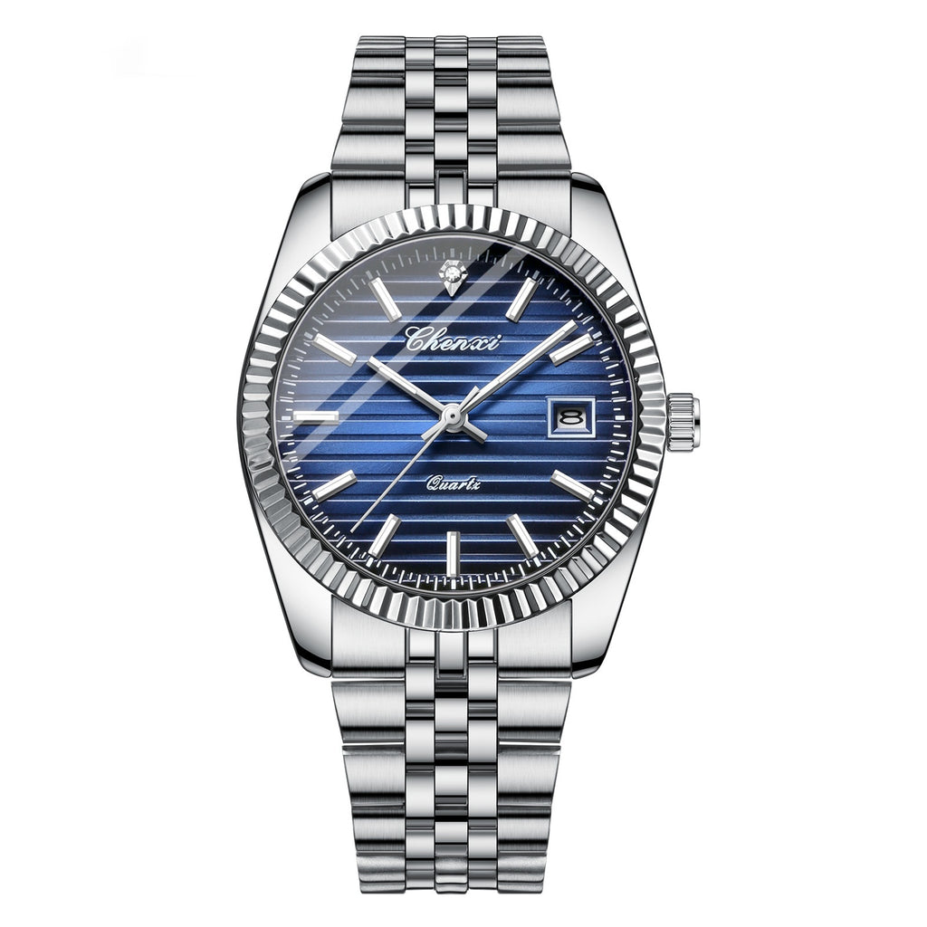 Calendrier des affaires Montres à quartz étanches lumineuses
