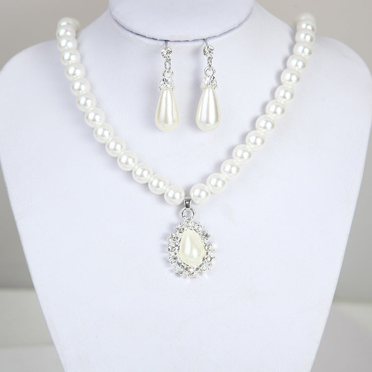 Ensemble collier perle