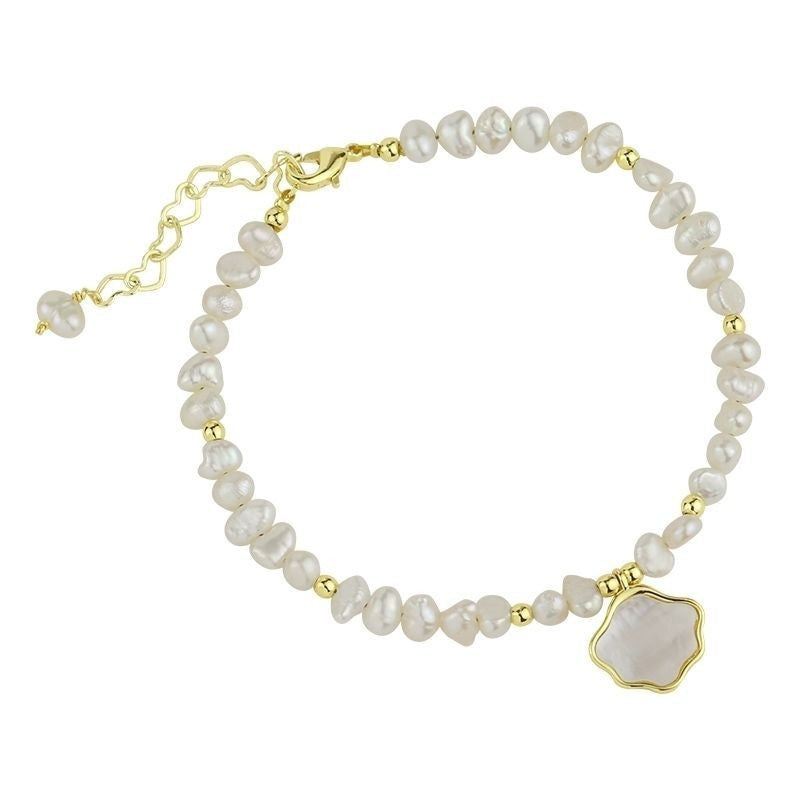 Bracelet de collier de perles d'eau douce pour femmes