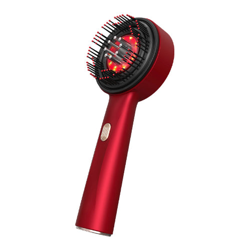 Peigne de Massage électrique Accueil Peigne Évacuateur Rouge Lumière Antidérapante Soins capillaires multifonctionnels