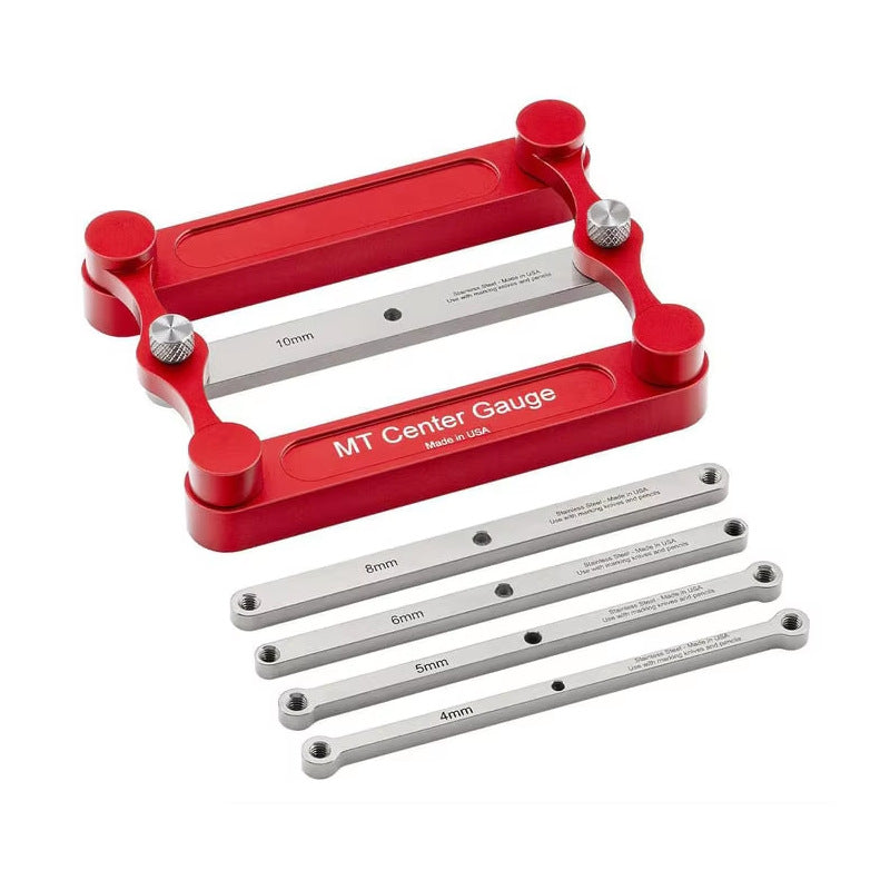 Locateur multi-dimensions Red Woodworking droit-hole