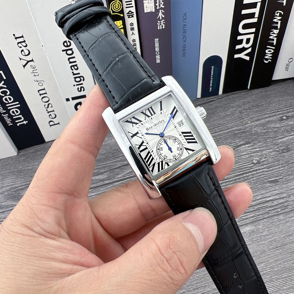 Montres à quartz carré hommes