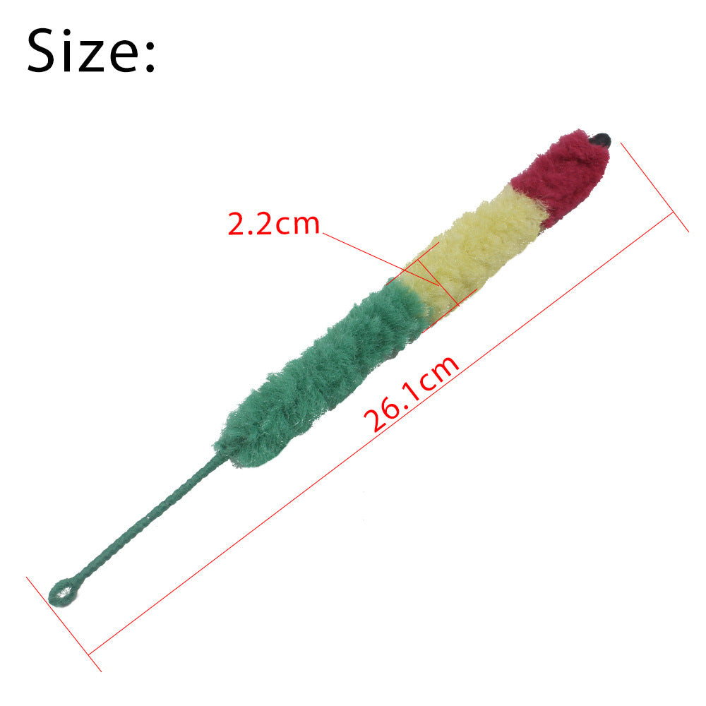 Brosse de nettoyage rouge jaune vert