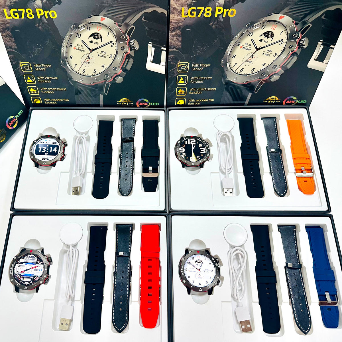 Bluetooth Smart Call Watch Heart Rate Blood Pressure Sport Style