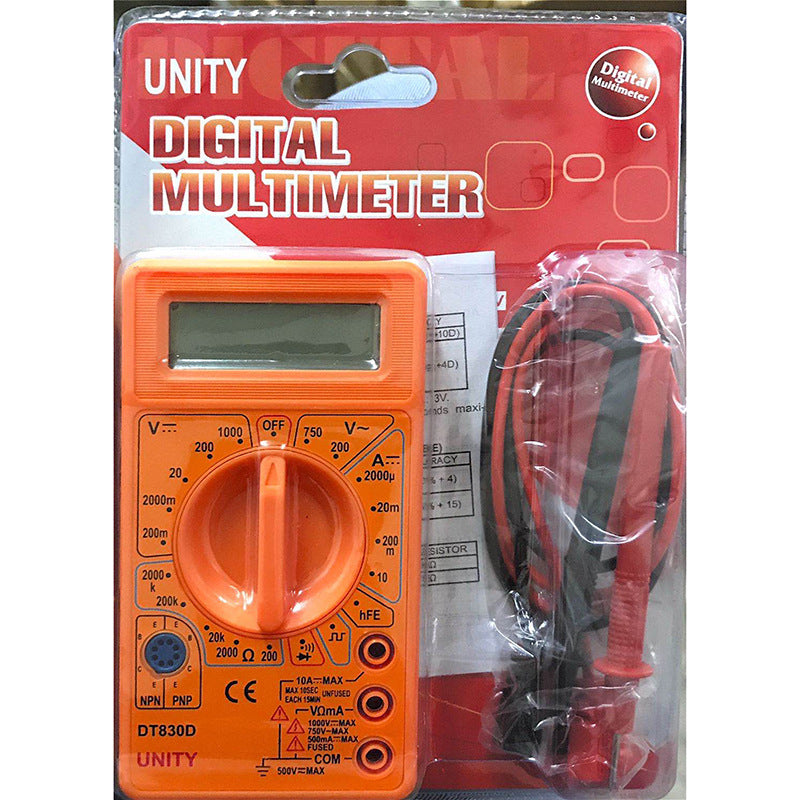 DT-830D Mini multimètre numérique avec Beeping
