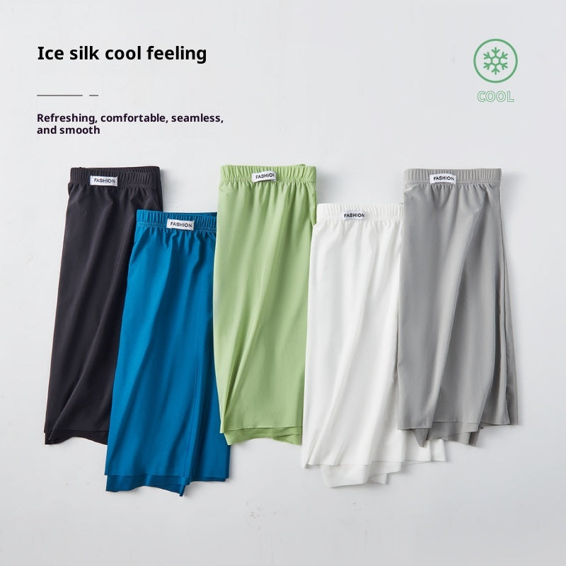 Sous-vêtements respirants rapides en soie de glace