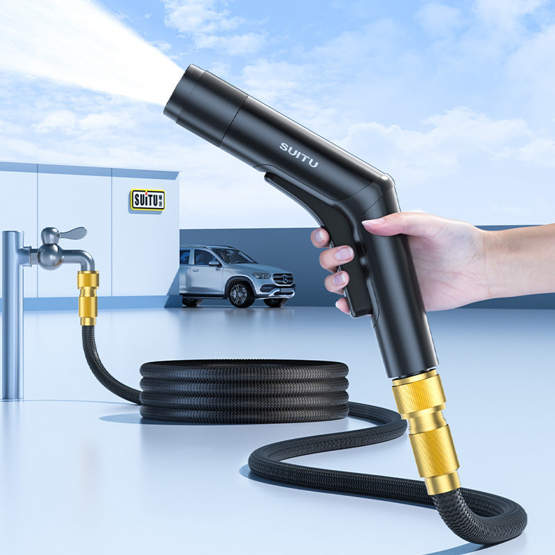 Artéfact domestique Gun à eau haute pression Pipe télescopique
