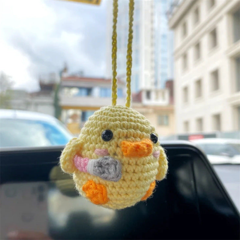 Pendentif de voiture pour animaux quirky à la main
