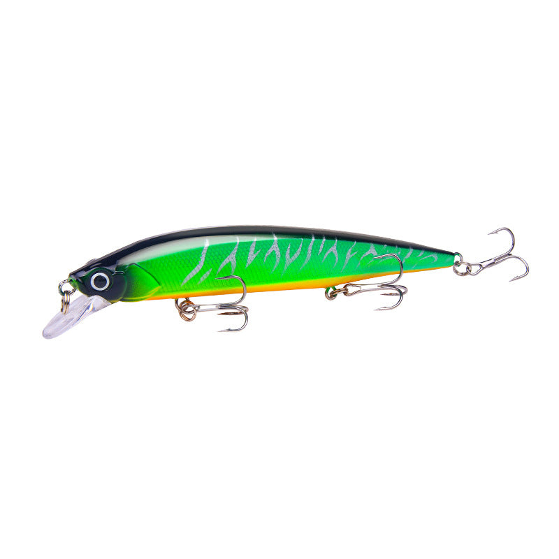 Bâton de lure 14cm de long jet de plomb bloc flottant d'eau Minnow