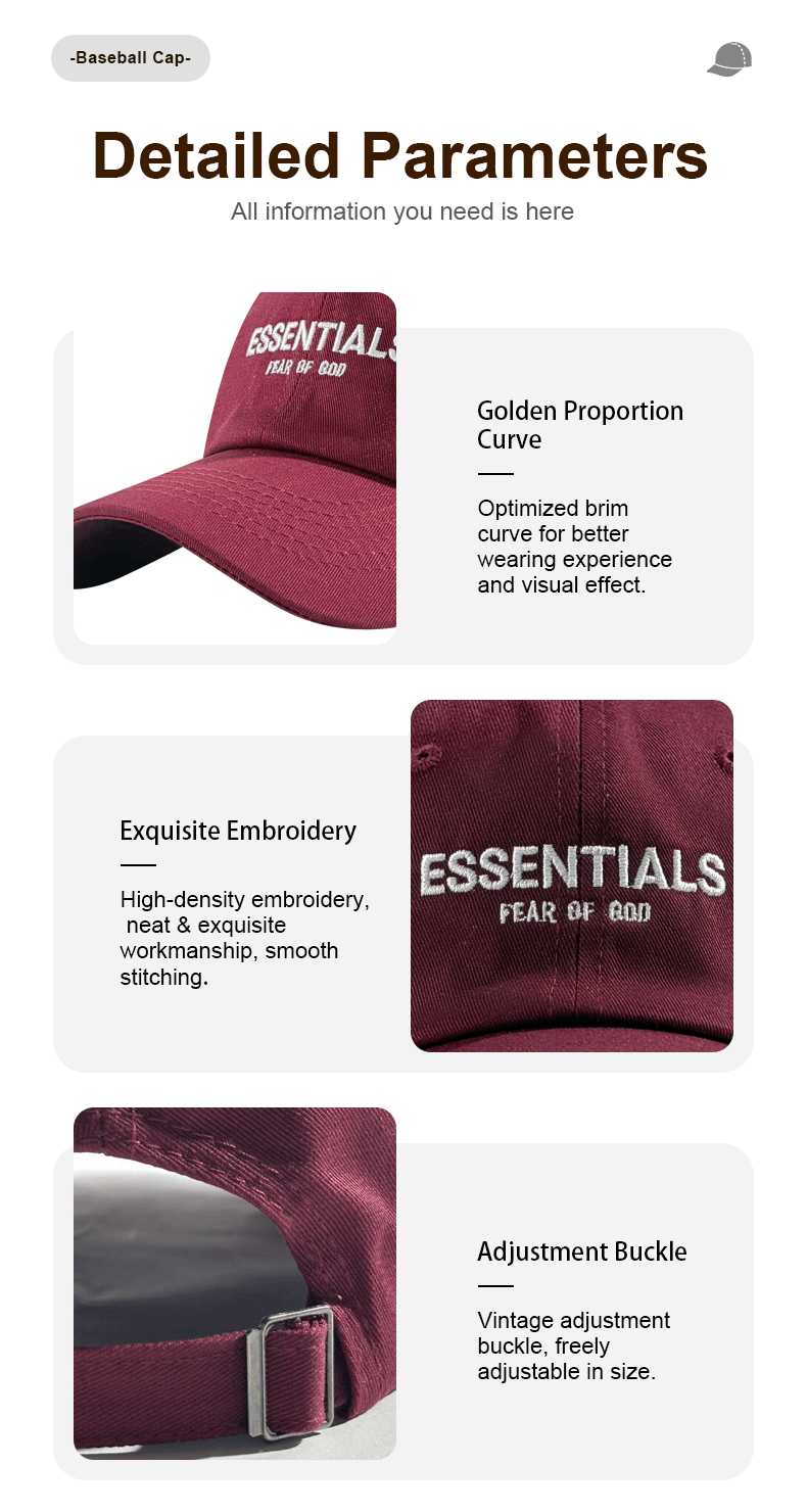 Christian Faith Broded Baseball Lavé Cap Unisexe Religieux Streetwear Dad Hat