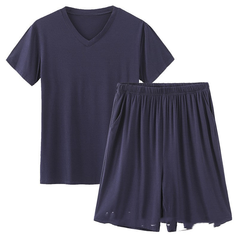 Pyjama modal Short d'été homme Manche courte
