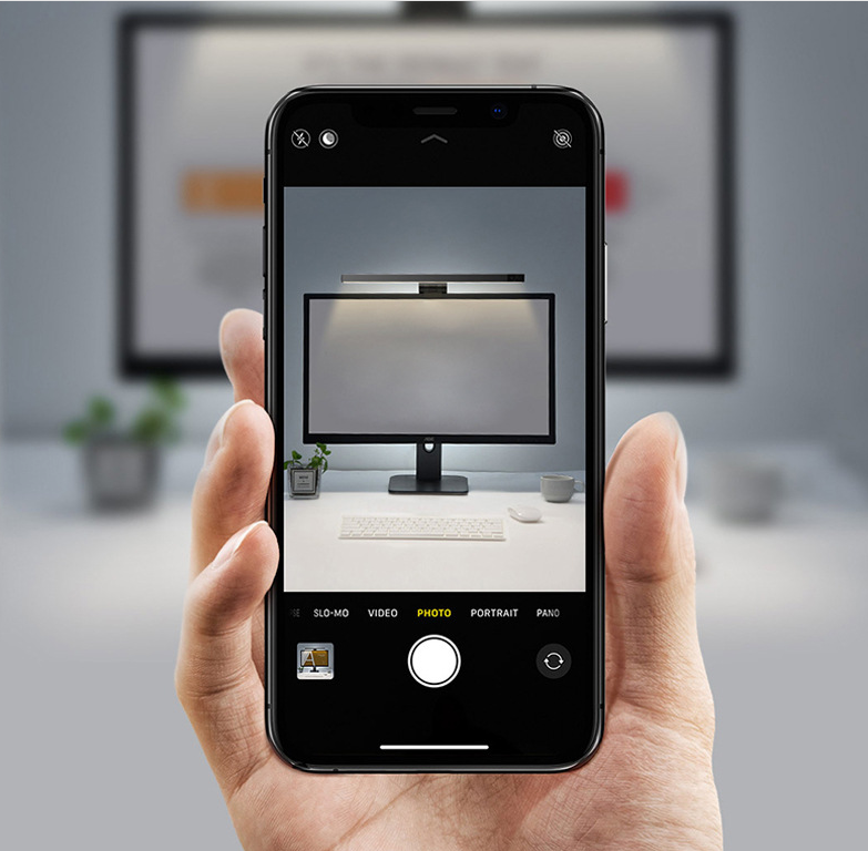 Lampe d'affichage de protection des yeux pour ordinateur de bureau intelligent tactile