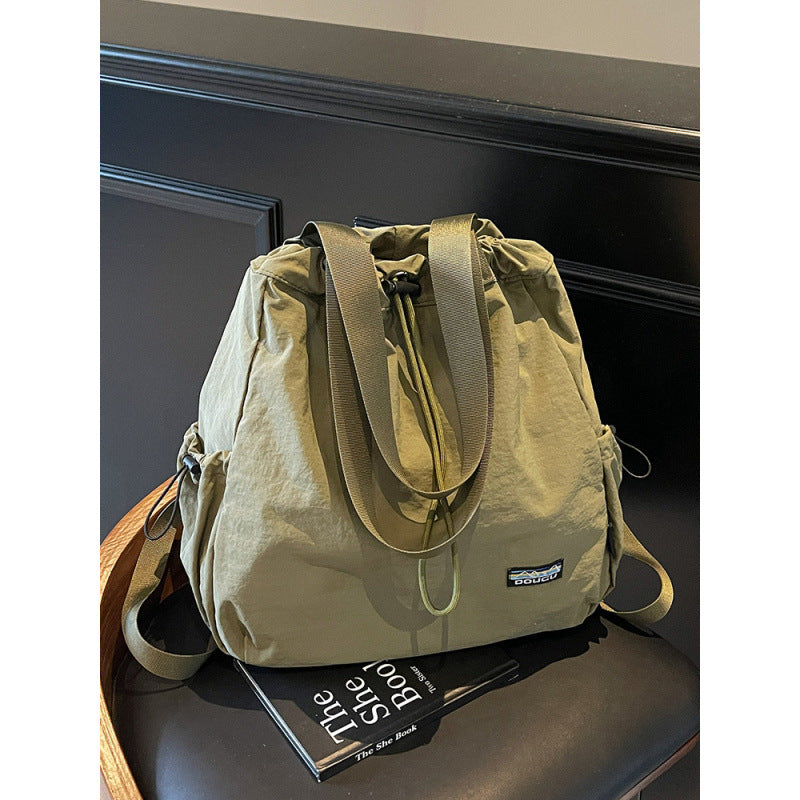 Minimalisme de couleur solide Sac à dos de voyage léger