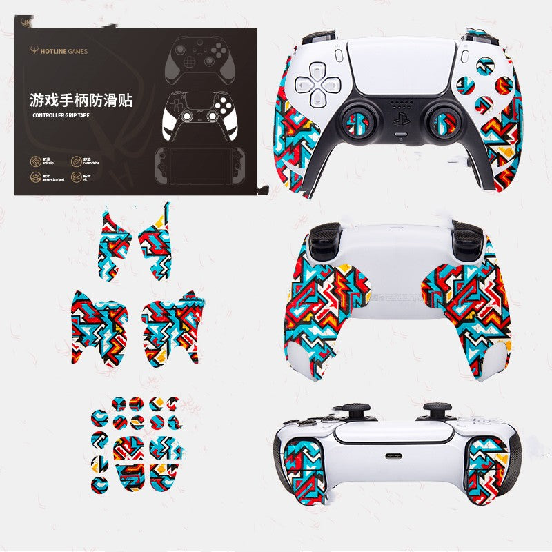 Fireline Athletic Convient pour PS4 PS5 Poignée Stick antidérapant Protective Sleeve Accessorie