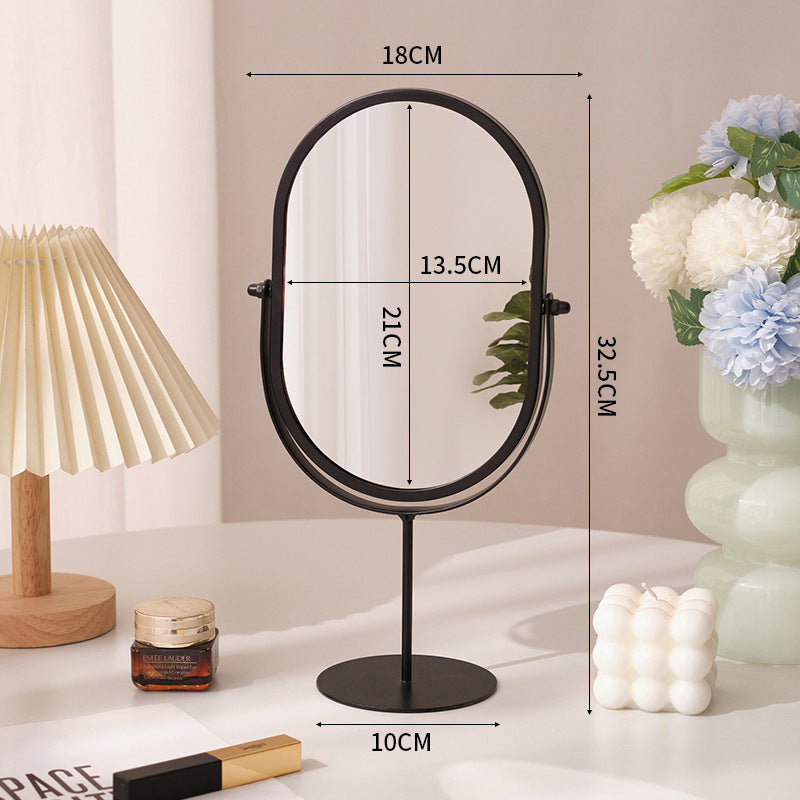 Ménage Table de chambre à coucher de haute valeur maquillage miroir léger