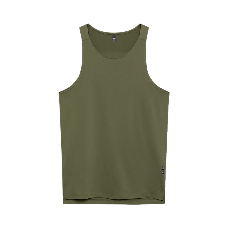 Men's Sports Vest Plus Taille Col rond imprimé