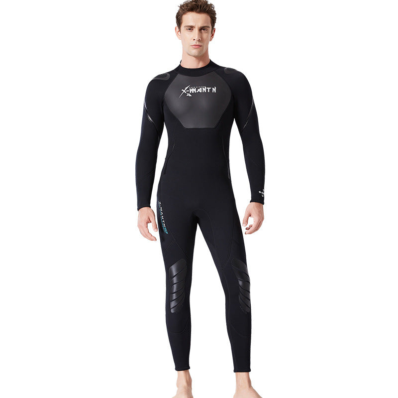 1.5MM Snorkeling chaud et froid à manches longues Surf écran solaire Jellyfish Maillot de bain