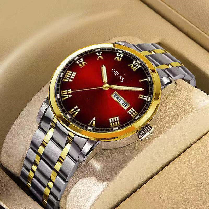 Montre mécanique automatique pour hommes Montre lumineuse étanche