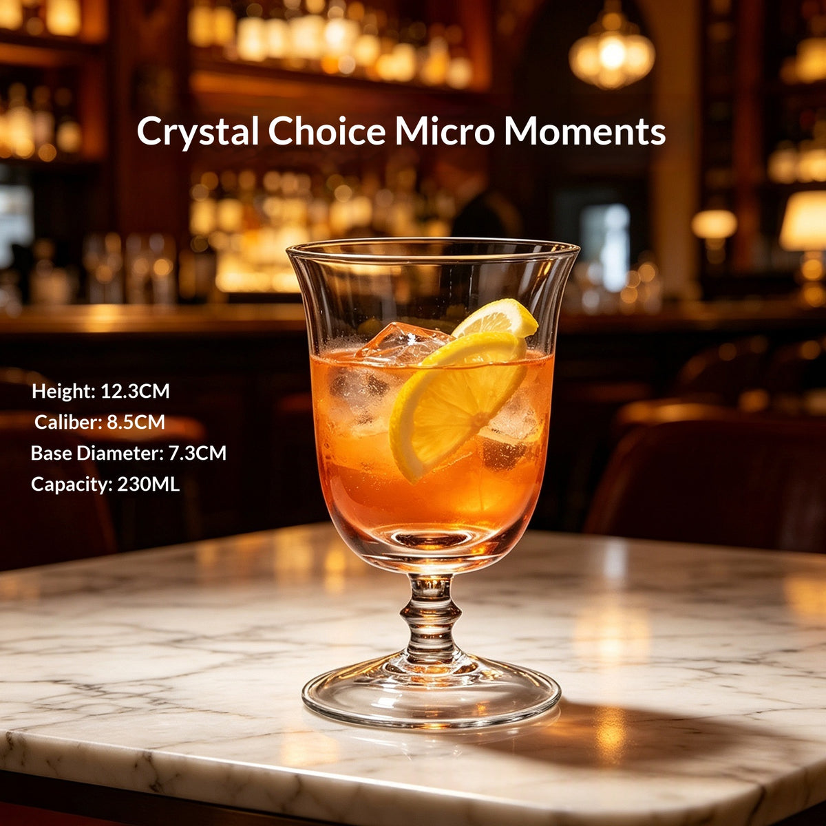 Creative and Personalized Cocktail Glass with a Margarita Sauce Crystal Tall Stemchampagne
