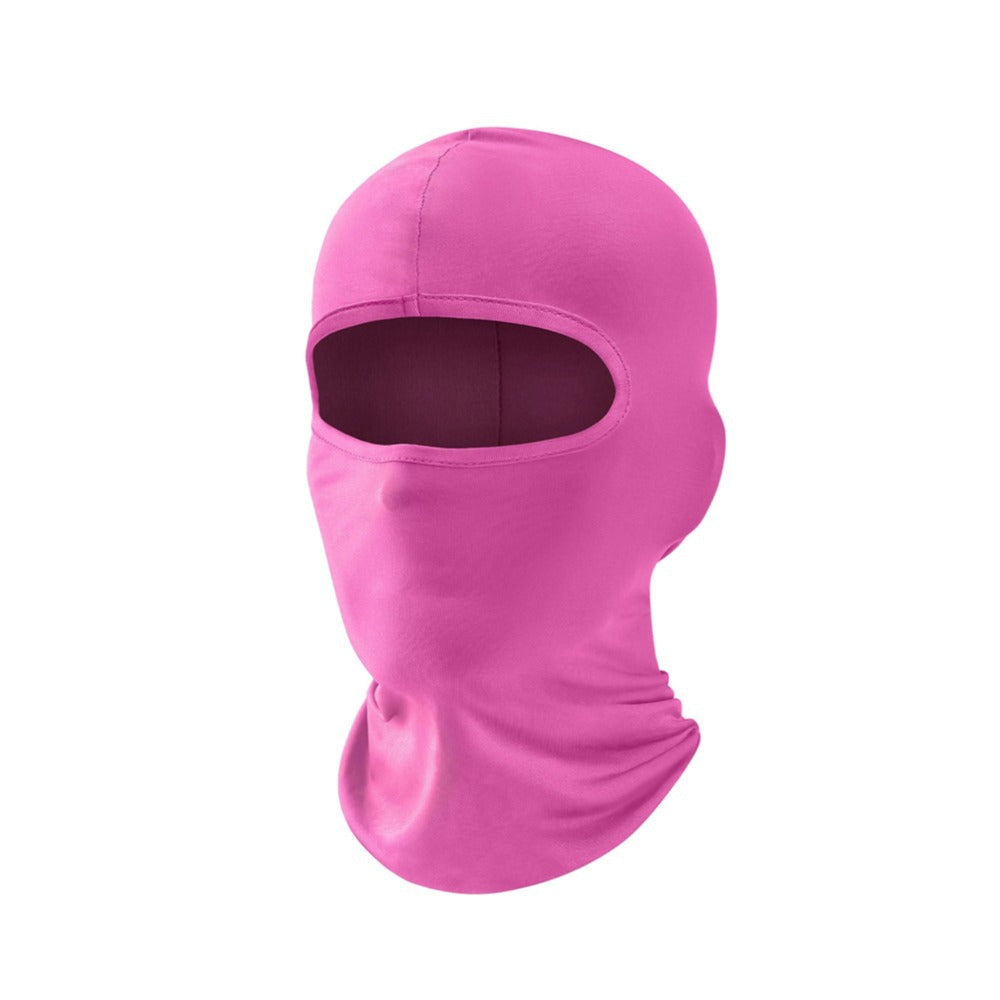 Sports de plein air Ice-Silk Sun-Protective Balaclava pour les hommes et les femmes