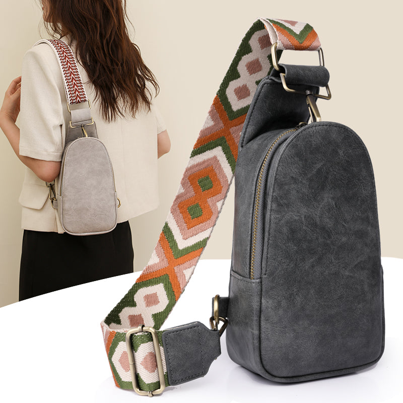 Only self-shot---Women's Chest Bag Sling Bag