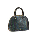 Sac à main en crocodile pour femmes haut de gamme avec des talons tendance
