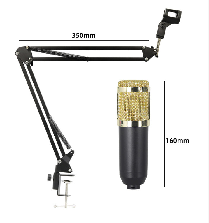Condenseur Microphone V8 Sound Card Téléphone portable
