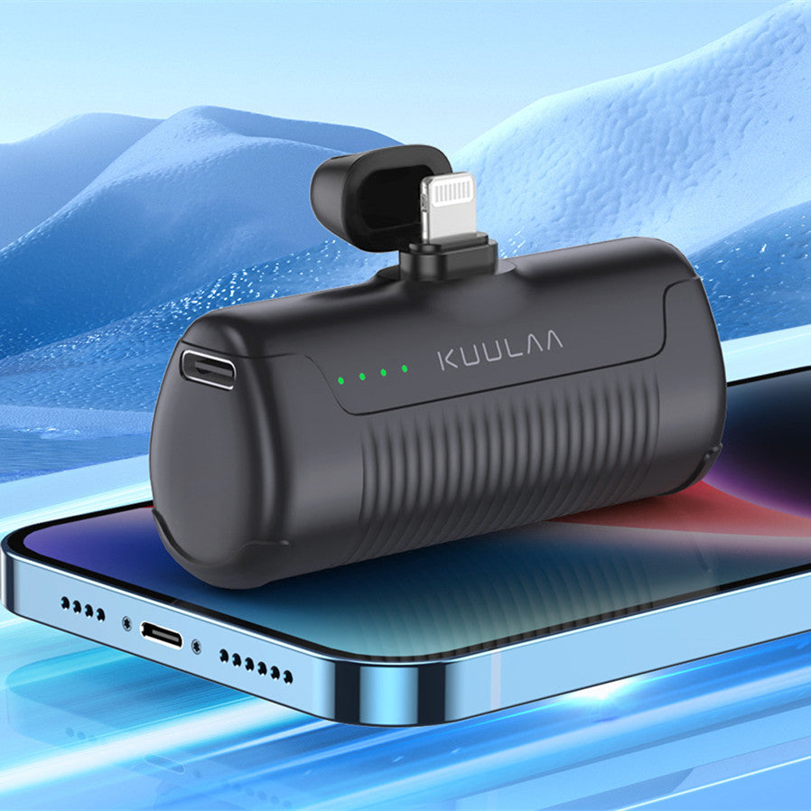 Mini-capsules portables Power Bank adapté pour la puissance mobile de type C 4500 MA-foot Capacité