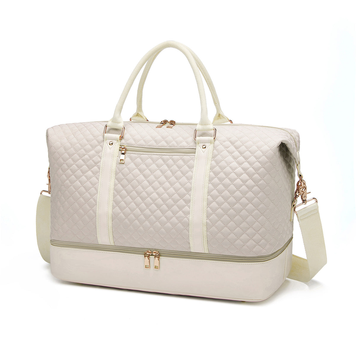 Sac de fitness pour femmes Rangement de chaussures Sac de voyage de grande capacité