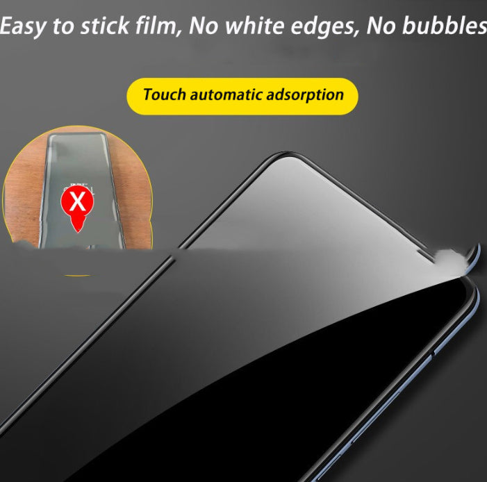 Écran Courbé HD Full Cover Black Edge Mobile Phone Protection Film