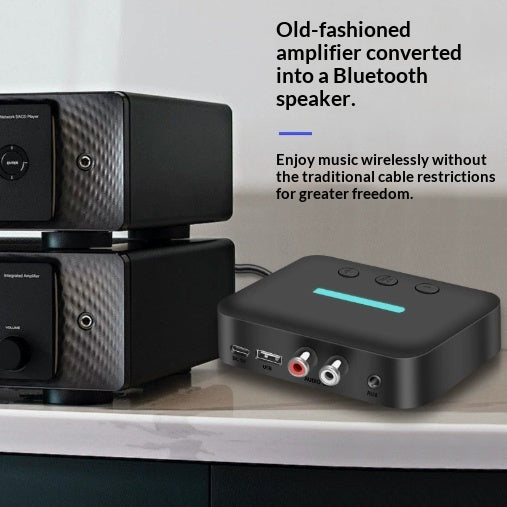 Drive Music Player vers Vintage Stereo via Adaptateur Bluetooth sans fil