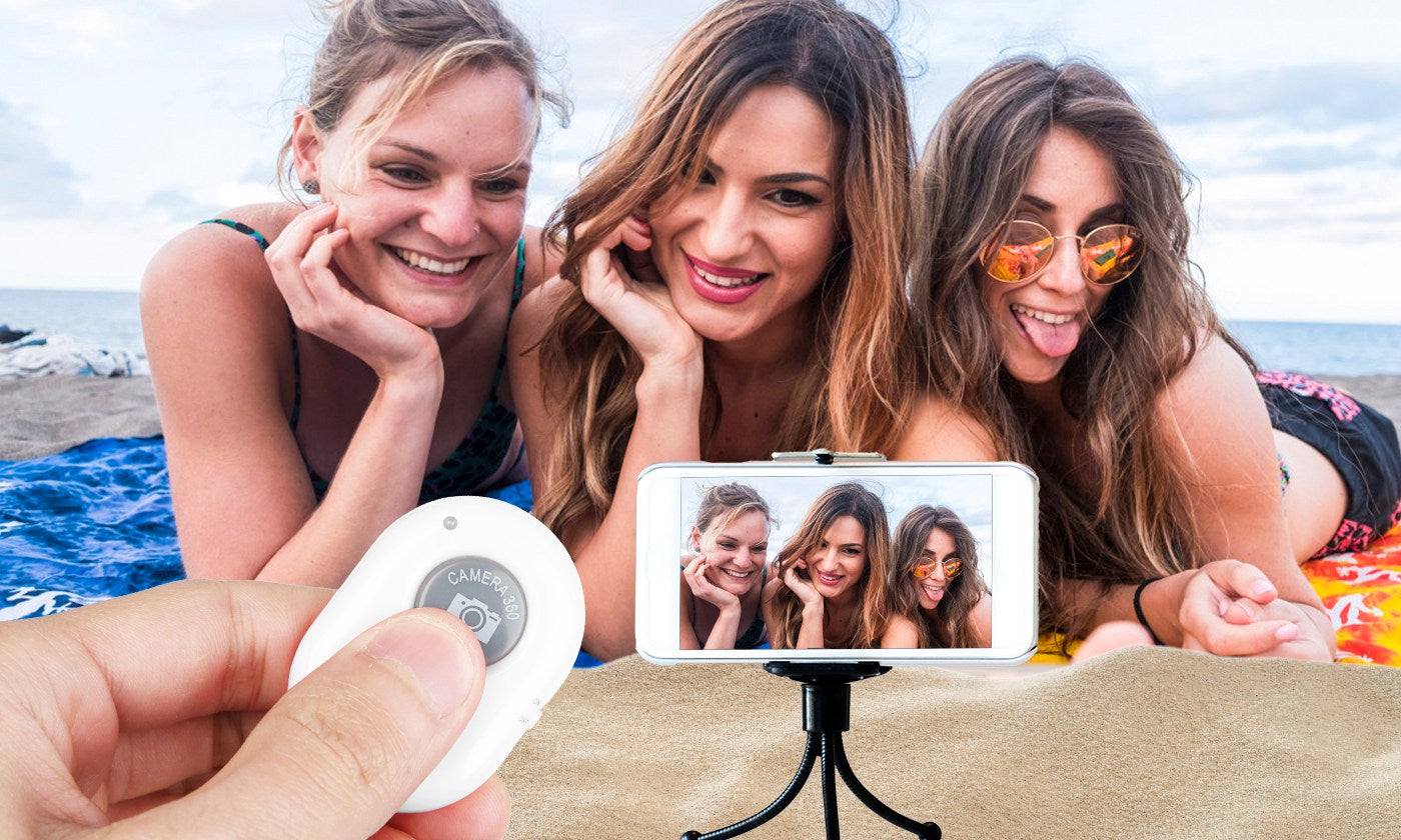 Contrôleur à distance sans fil unique 1Pc pour appareils Android et IOS Inclure seulement 1 W