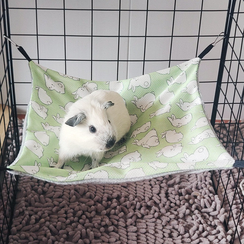 Breathable Ice-Silk Single-Layer Hammock for Small Animals