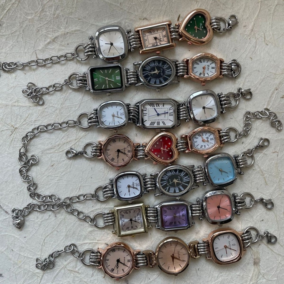 Montres Niche Horloges Bracelets Punk Vintage style rétro