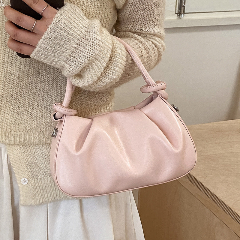 Sac à bandoulière plissé minimaliste Niche