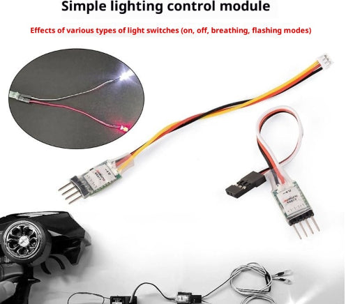 Car lamp model remote control cable