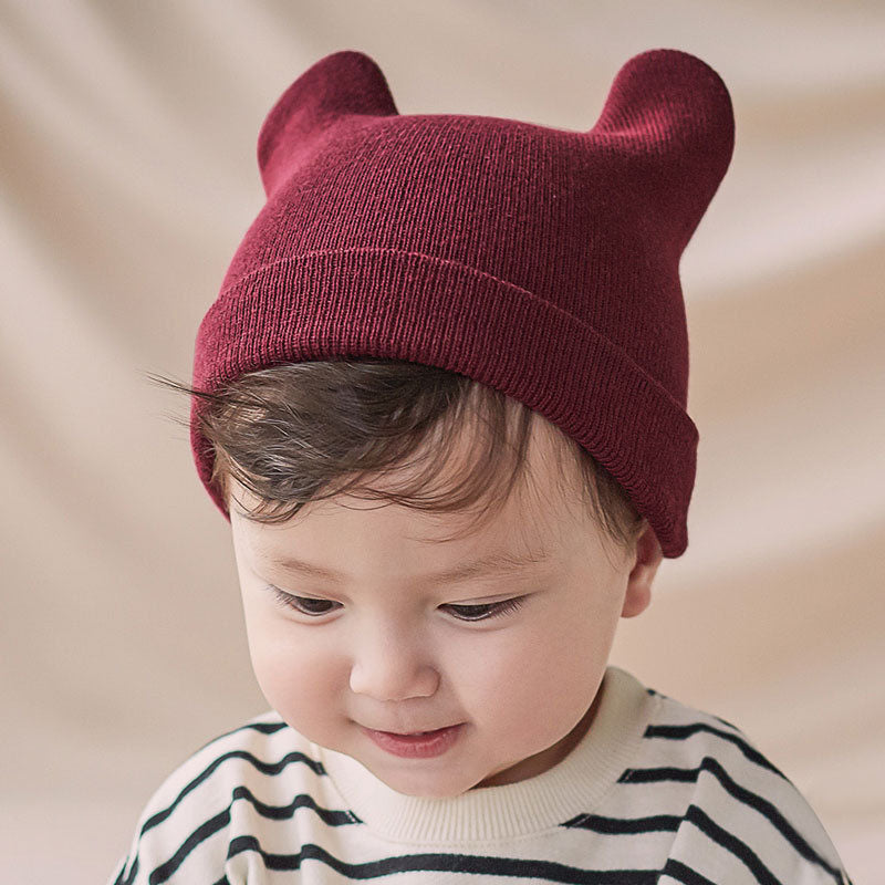 Pullover chapeau garçon enfant tricoté bébé