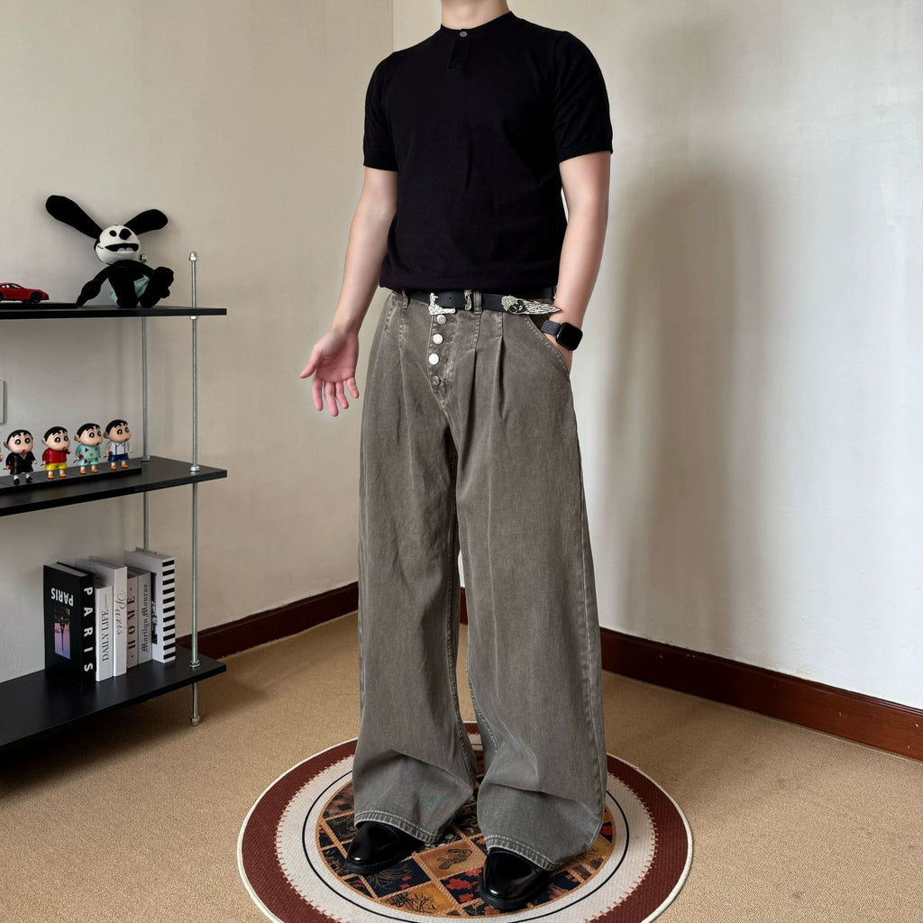 Pantalons pour hommes à jambes droites